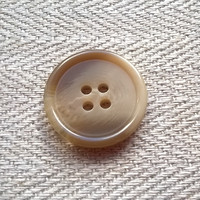 Beige takinnappi, 19 mm