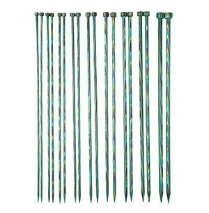 KnitPicks puikkolajitelma, 9 paria, pituus 25 cm