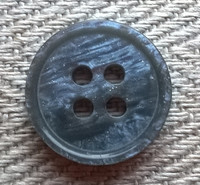 Harmaa perusnappi, 15 mm