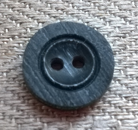 Harmaa perusnappi pieni, 12 mm
