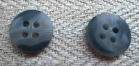 Harmaa perusnappi kirjava pieni, 10 mm