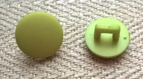Vihreä kantanappi pieni, 12 mm