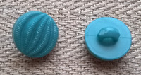 Turkoosi kantanappi kuviollinen, 12 mm