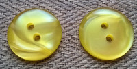 Keltainen perusnappi, 18 mm