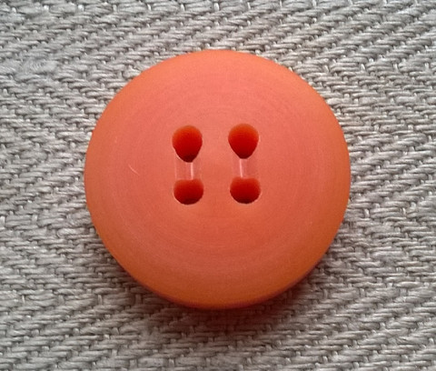 Oranssi perusnappi, 22 mm