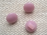 Vaaleanlila kantanappi pieni, 10 mm