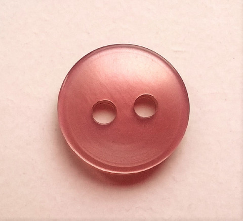 Roosa paidannappi, 11 mm