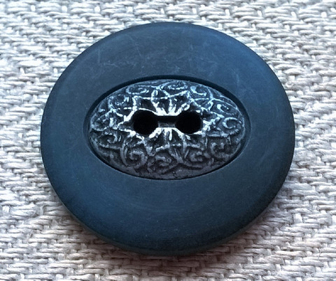 Sininen takinnappi, 23 mm