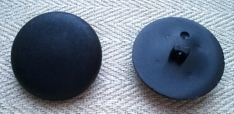 Tummansininen takinnappi, 26 mm