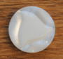 Valkoinen kuviollinen nappi, 22 mm