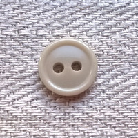 Beige paidannappi, 11 mm