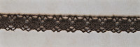 Ruskea puuvillapitsi, 13 mm