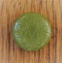 Vihreä koristeellinen kantanappi, 18 mm