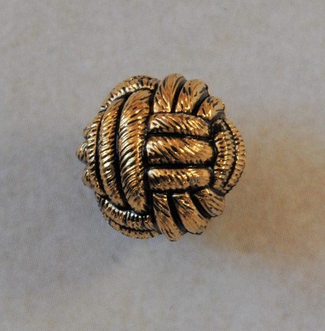 Pyöreä metallinappi, 10 mm
