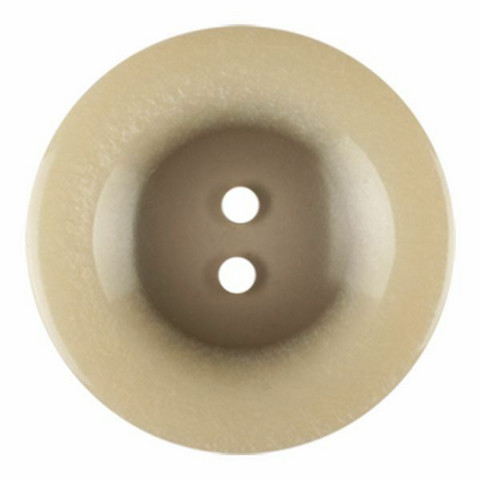 Vaalea beige nappi, 23 mm