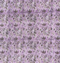 Violetti kuviollinen interlock-neulos 100% luomupuuvillaa