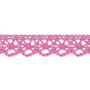 Pinkki puuvillapitsi, leveys 13 mm