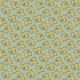 Vihertäväkuviollinen puuvillakangas Needlepoint
