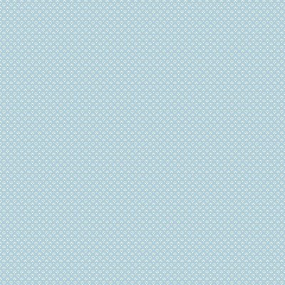 Vaaleansininen pienikuvioinen puuvillakangas Blue Indigo 9743 B
