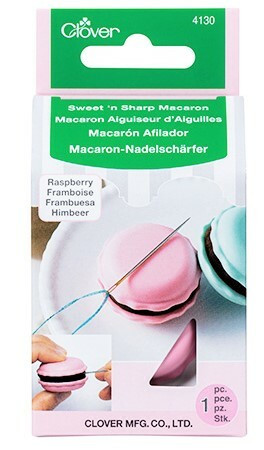 Macaron neulateroitin ja magneettineulatyyny, vaaleanpunainen
