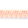 Pompom-nauha, 10mm, hempeä roosa
