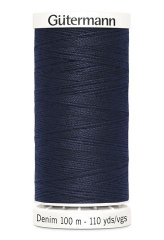 Denim 50 ompelulanka, väri 6950 tummansininen