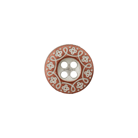 Pieni, koristeellinen metallinappi, 11 mm