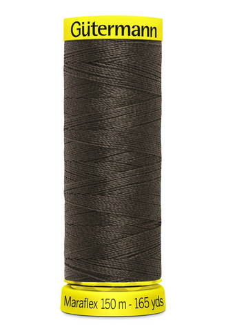 Maraflex joustava ompelulanka, väri 696 tummanruskea