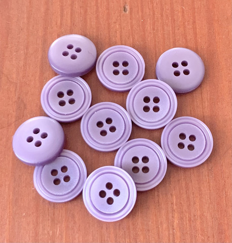 Violetti nappi, 15 mm