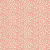Vaaleanpunainen kuviollinen puuvillakangas Snowberry 730 E