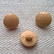 Beige kantanappi, koristeellinen, 13 mm
