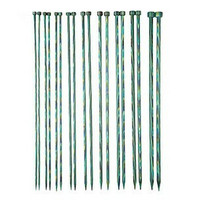 KnitPicks puikkolajitelma, 9 paria, pituus 25 cm