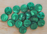 Vihreä koristenappi, 11 mm