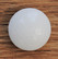 Valkoinen kantanappi, kuviollinen, 17 mm