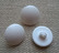Valkoinen kantanappi, kuviollinen, 17 mm