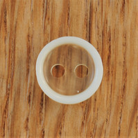 Valkoinen nappi, 11 mm