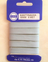 Kanttinauha 10 mm, 5 m pakkaus, useita väriä
