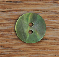 Vihreä helmiäisnappi, 13 mm