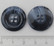 Harmaansinivioletti nappi, 23 mm