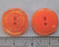Oranssi nappi, 15 mm