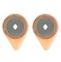 Varaterät Clover 28 mm kangasleikkuriin, 2 kpl