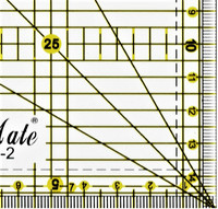 Läpinäkyvä viivain 15 x 30 cm
