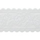 Valkoinen joustava pitsi, 58 mm