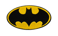 Batman-kuvio, kiinnitetään silittämällä