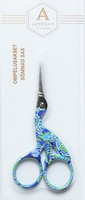 Siniset haikarakirjontasakset, 9 cm