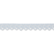 Vaaleansininen puuvillapitsi, leveys 13 mm