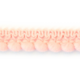 Pompom-nauha, 10mm, hempeä roosa