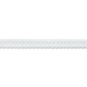 Mini pompom-nauha, 12mm, valkoinen