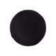 Musta kangaspäällysteinen kantanappi, 23 mm