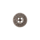 Pieni, koristeellinen metallinappi, 11 mm, hopea